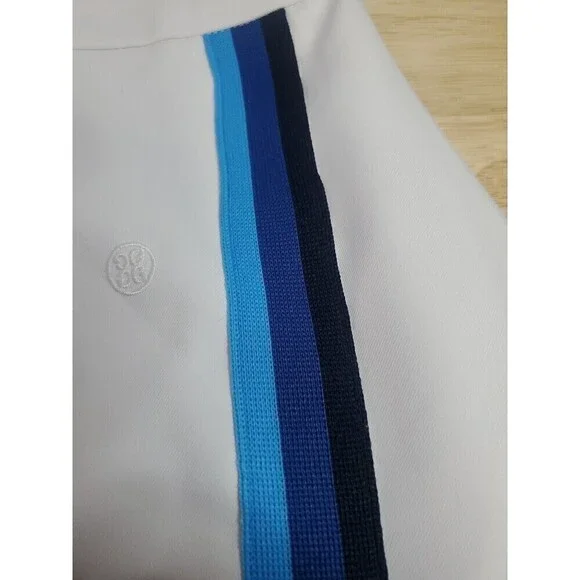 G/Fore Tux Stretch Twill Skort Snow/Blue Womens Golf Skirt Size 2
